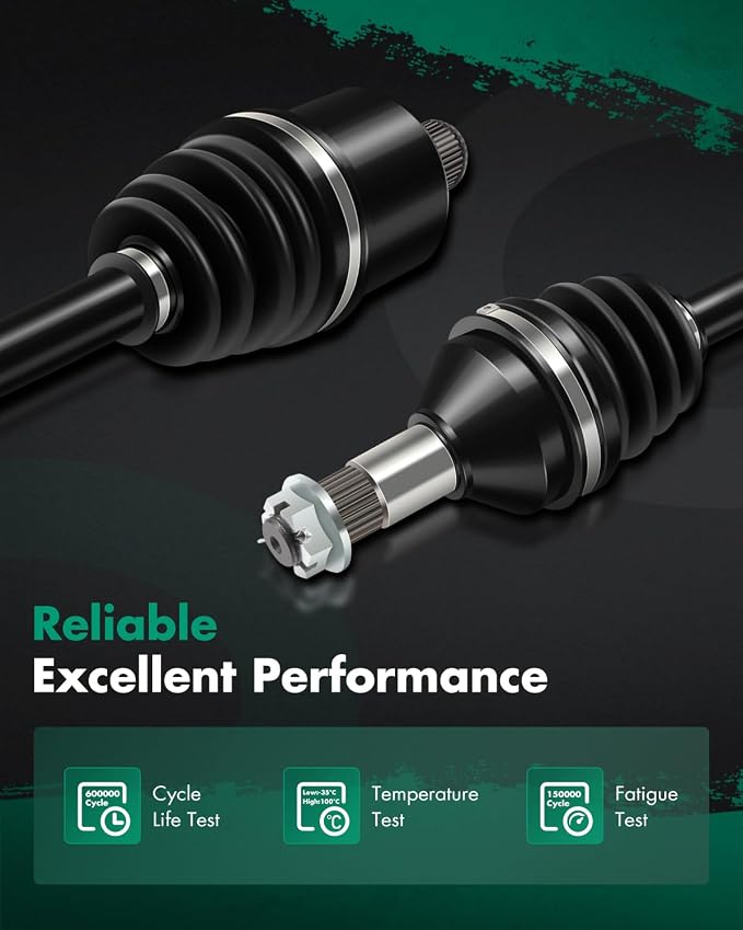SCITOO 2502-349 1502-955 2502-349 1502-955 Rear Left Right CV Axle for Arctic Cat for Textron Off Road Wildcat Trail 700