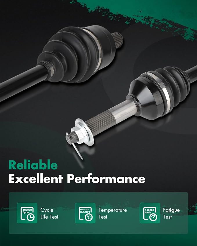 SCITOO Rear Left Right CV Axle for Kawasaki Teryx 800 Teryx4 800