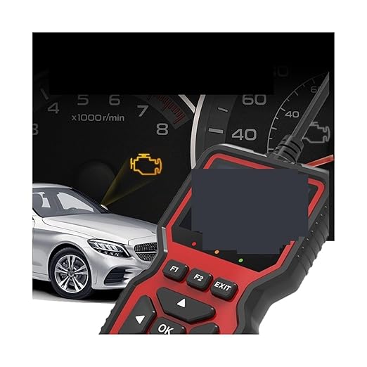 Automobile Fault Detector, V519 OBD2 Scanner Professional Mechanic OBDII Diagnostic Code Reader Tool Car Fault Detector for Check Engine Light