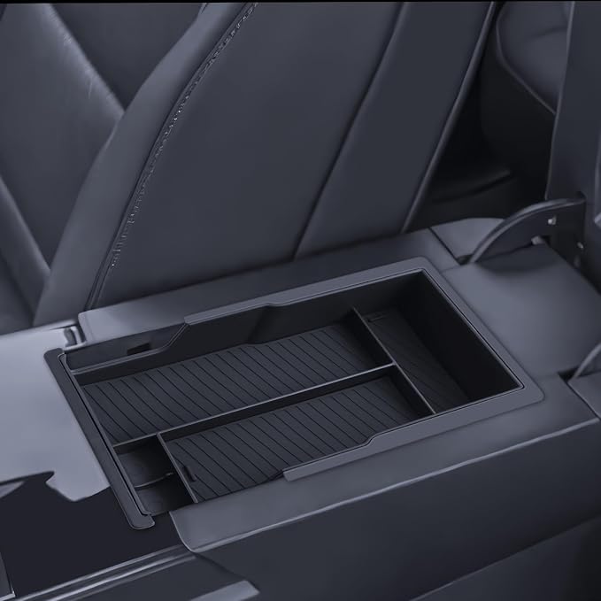 for 2 Layer Equinox Center Console Organizer 2025 2026 Equinox(LT/Active/RS) Accessories Armrest Tray Middle Storage Box Insert Container Durable ABS Plastic
