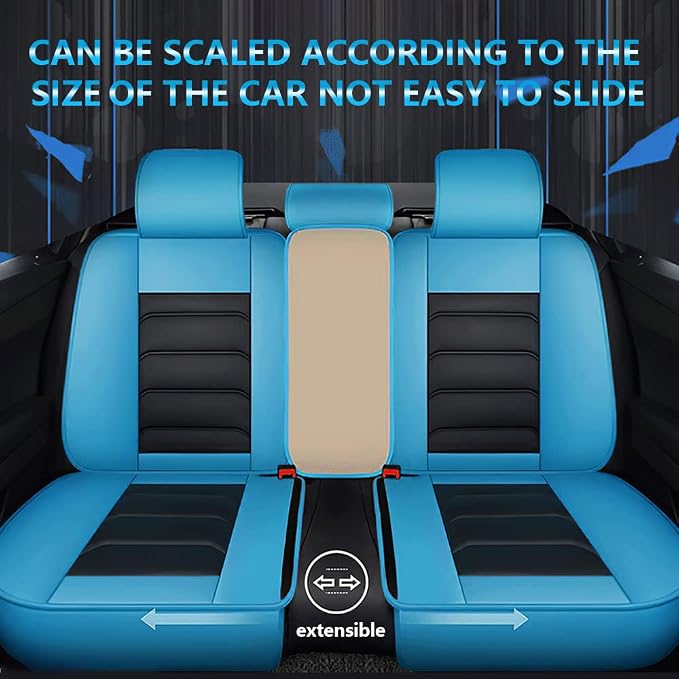 Car Seat Cover 7 Seats for Toyota Highlander 2001-2026, Durable Wear Resistant Waterproof Seat Cover, Breathable No Odor Premium Leather Vehicle Interior Accessories.(7 Standard,Black Yellow)