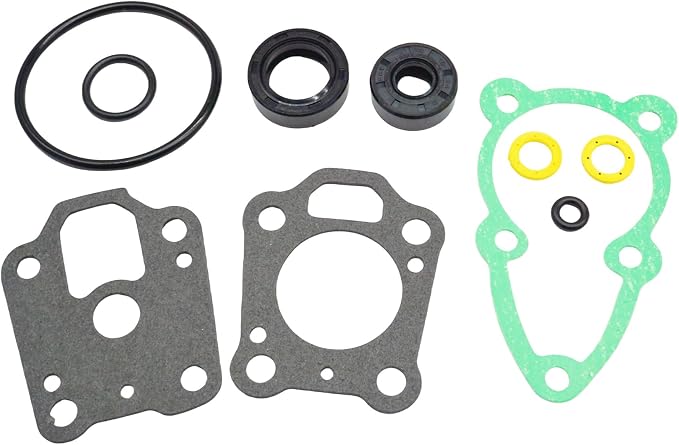 Boat Marine 369-87321-0 Lower Unit Gasket Kit for Tohatsu Nissan 4 5 6 HP Outboard Motor Replacement 369873210 369873210M