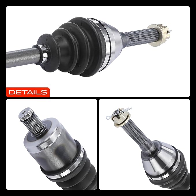 A-Premium CV Axle Shaft Assembly Compatible with Polaris Sportsman 400 450 500 700 800, Sportsman X2 500 700 800, 2006-2012, Front Left or Right, Replace# 1332501, 1332881, 1332656