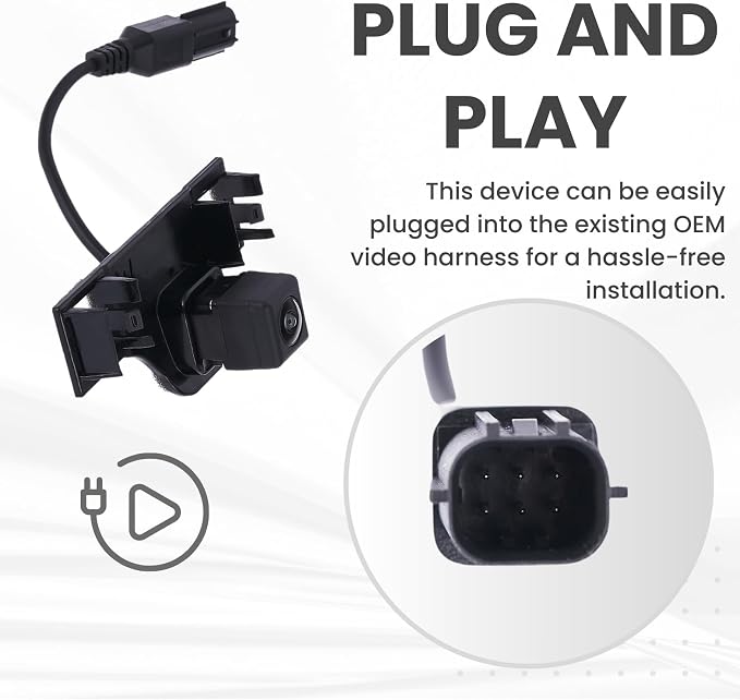 Backup Camera Replaces for 2015 2016 2017 Toyota Sienna OE Part # 8679008030 | 86790-08030