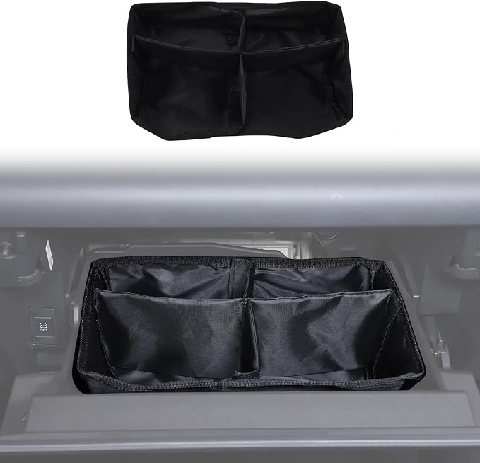 Car Glove Box Organizer Dividers Compatible with Subaru BRZ/Toyot@ GT86 2022-2025 Center Console Glove Box Divider Insert Storage Bag Glove Box，Compartment Storage Bag Organizer Accessories