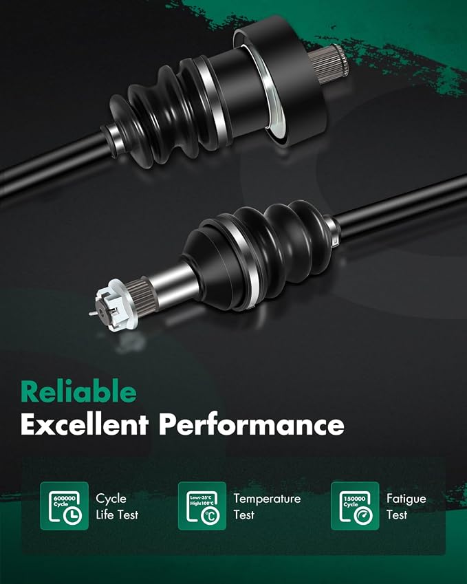 SCITOO Rear Left Right CV Axle Shaft Assembly Fit 2009 for Arctic Prowler 550 2014-2015,Prowler X 500 2011-2012 2015 for Arctic Prowler X 700 2010-2015 for Arctic Prowler XT550 1502-939 2PCS