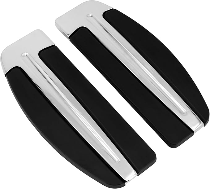 Motorcycle Front Rear Driver Passenger Floorboard Foot Pegs Kit Fit For Harley Touring Road King Electra Glide Street Glide Road Glide 1986-2025 Trike 2008-2025 Softail FL 1986-2017 FLD 2012-2016