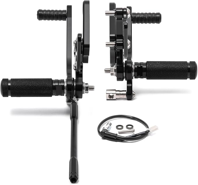 Motorcycle Adjustable Rear Sets Rearsets Foot Pegs for Kawasaki ZX6R ZX 6R 2005-2008 2006 2007