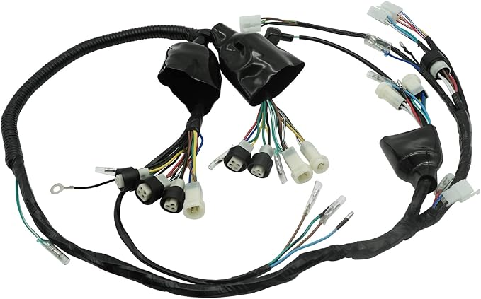 JAVIK Wire Wiring Harness for Yamaha Warrior 350 YFM350 YFM350X 1988, OEM# 2XK-82590-10-00