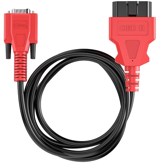 XTOOL OBD2 Main Test Cable - VGA to OBD2-16, Universal Scanner Replacement for IP508, IP508S, IP608, IP616, IP819, D7, D7S