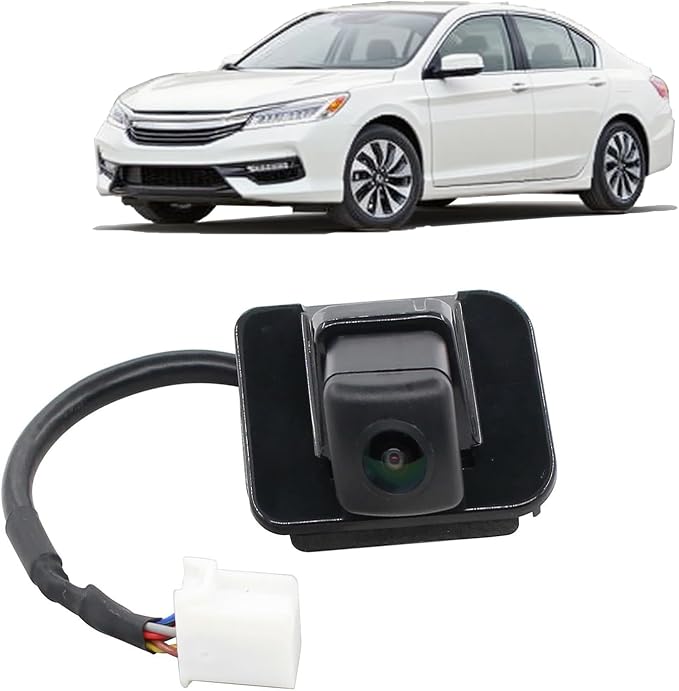 Backup Rear View Camera Fits for Honda Accord 2014 2015 2016 2017 Parking Assist Rear Camera Replaces 39530T2AA21, 39530T2AA31, 39530-T2A-A21, 39530-T2A-A31, 590-440, 39530-T2A-U110-M2, 39530-T2A-U21
