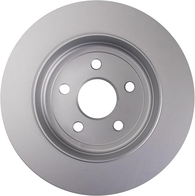 TRQ Rear Brake Rotor Set G Coated Solid Compatible with 2011-2020 Dodge Durango 2011-2020 Jeep Grand Cherokee