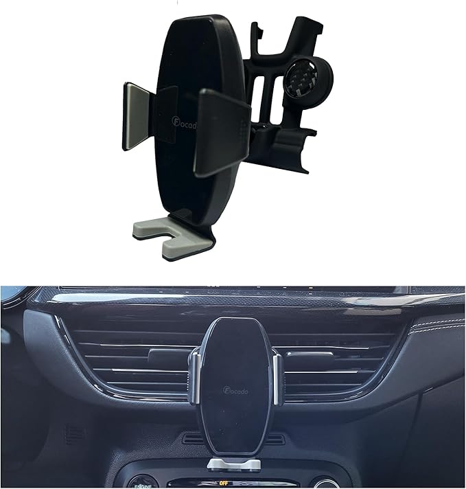 Car Phone Holder for Ford Escape 2023–2026,Vehicle-Specific Dashboard Phone Mount at Hazard Button Area,Stable Clip Holder with 360° Rotation,Hands-Free Cell Phone Mount,Escape Interior Accessories