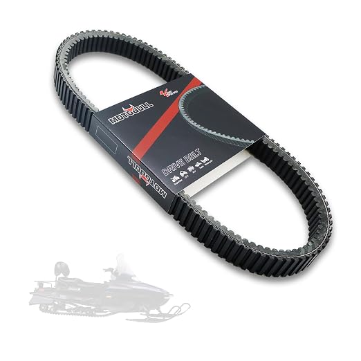 Drive Belt Compatible with Arctic Cat Bearcat 660 Double-Toothed 2003-2008 Replaces OEM 0627-026 0627-033