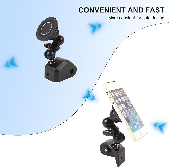 PIUGILH Magnetic Phone Holder Mount Compatible with Land Rover Defender 2020-2026 Accessories, Aluminum Alloy 360° Dashboard A/C Air Vent Side Cell Phone Holder Stand (Dashboard Right)