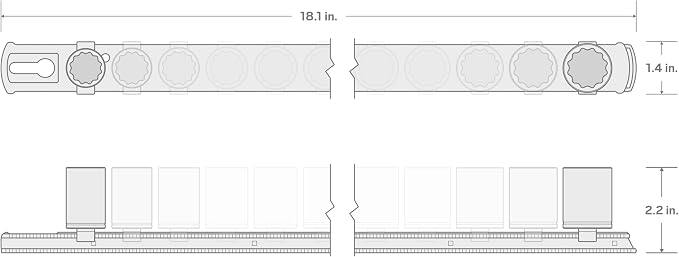 TEKTON 1/2 Inch Drive 12-Point Socket Set, 11-Piece | SHD92103