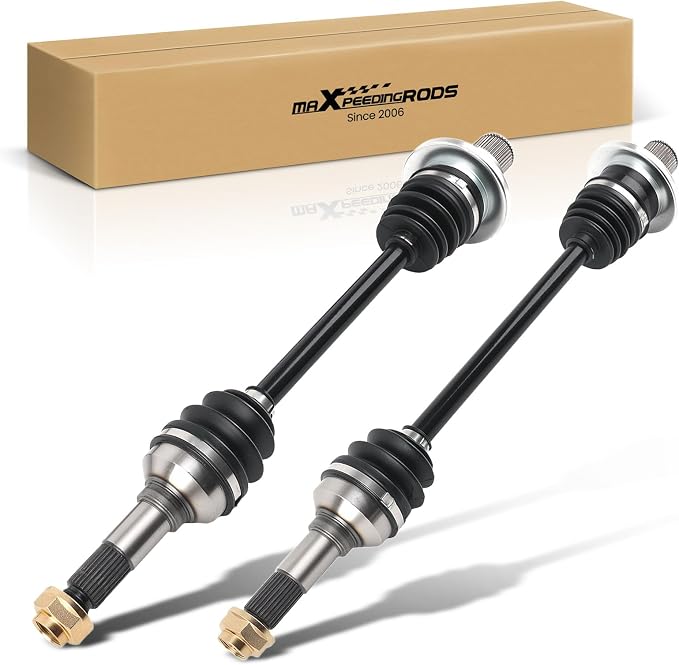 maXpeedingrods Pair (2) Rear CV Axle Shaft Assembly for Yamaha Rhino 450 2006-2009, Rhino 660 2004-2007, Left and Right Side, Replace# 5UG-F530W-00-00, 5UG-F530W-00-00