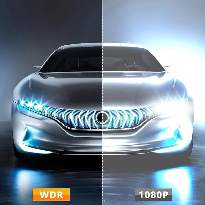 WOLFBOX Upgraded WDR Rear Camera for G840S / G840H / G930 / G850, 1080P Waterproof AHD Car Rear View Camera