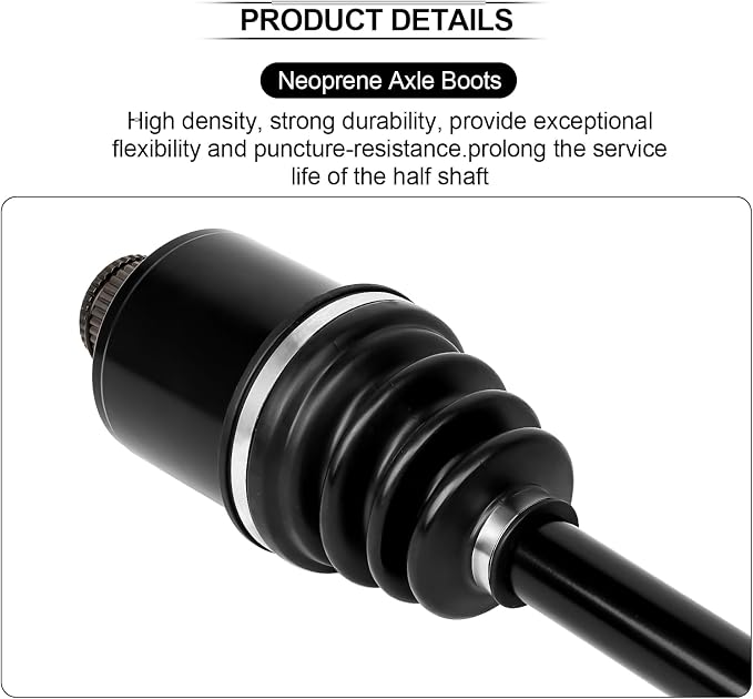 Rear Right Left CV Axles set for 2000 For Polaris Sportsman 335,2001 2002 For Polaris Sportsman 400,2000 2001 For Polaris Diesel 455,1999 2000 2001 2002 For Polaris Sportsman 500 2pcs 1380142