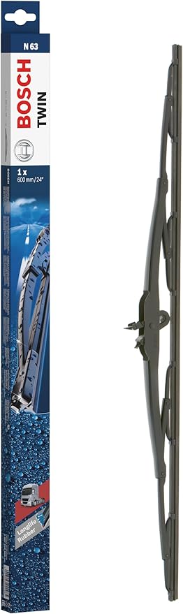 BOSCH 3397018966 Twin Truck OE Replacement Wiper Blade; 24" - Single