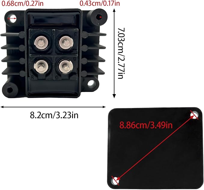 KARSEE Voltage Regulator Rectifier 6G5-81960-A0-00 Compatible with Yamaha ETL ETX Excel L Prov V6 Special 75HP 85HP 90HP 115HP 130HP 150HP 175HP 200HP 1986-1999 688-81960-60-00 688-81960-61-00