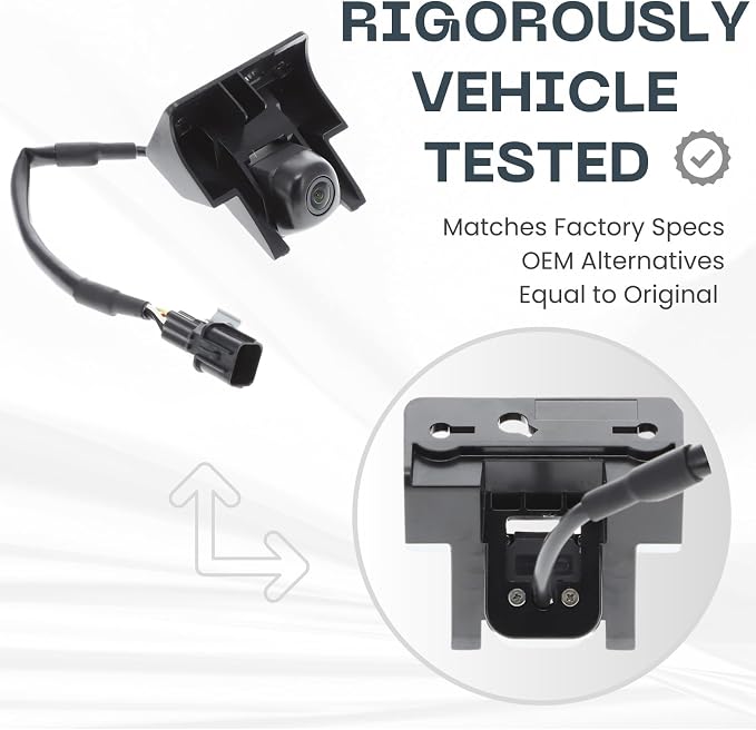 Backup Camera Replaces for 2018 2019 Hyundai Sonata/Sonata Hybrid OE Part # 95760C1600 | 95760-C1600