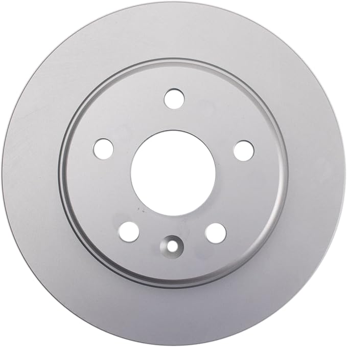 TRQ Rear Brake Rotor Set G Coated Solid Compatible with 2017-2023 Chevrolet Bolt EV 2022-2023 Bolt EUV 2016-2019 Cruze Volt