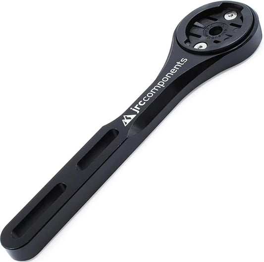 JRC Components Amplitude Underbar Computer Mount for Road & Gravel Bikes | Compatible with Garmin Edge Computers | Lightweight Aero Handlebar Mount for Bicycles (Black)