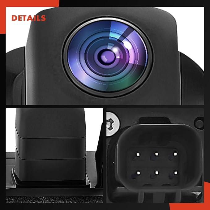 A-Premium Rear View Backup Camera C.A.P.A. Compliant Compatible with Toyota | Parking Camera for Sienna 2015-2017 - Replace# TO1960156, 8679008010, 8679-008010