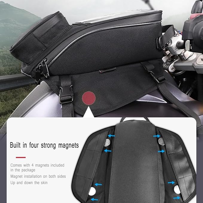 ZSTONG For Himalayan450 himalayan 450 452 2024 2025 Motorcycle fuel tank navigation pack is waterproof