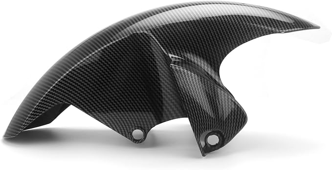 Front Fender Motorcycle Parts Fairing Parts Compatible for Yamaha YZF R6 YZF r6 2006 2007 2008 2009 2010 2011 2012 2013 2014 2015 2016 ABS Carbon Fiber Color Front Fender
