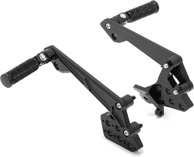TOFR Footpeg Pedal Brackets Set for Talaria Sting/Talaria Sting MX3 / Talaria Sting R MX4 Front Rear
