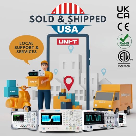 UNI-T UT8802E Digital Multimeter 200000 Counts 100kHz Frequency Response Reading Resolution 5K rdgs/s Fastest Test Rate (UT8802E)