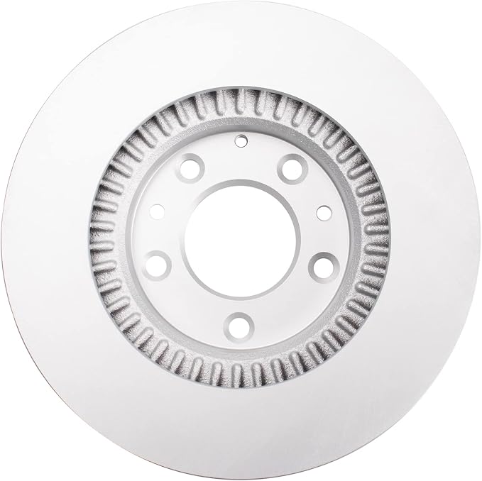 TRQ Front Brake Rotor Set G Coated Vented Compatible with 2006-2015 Mazda MX-5 Miata