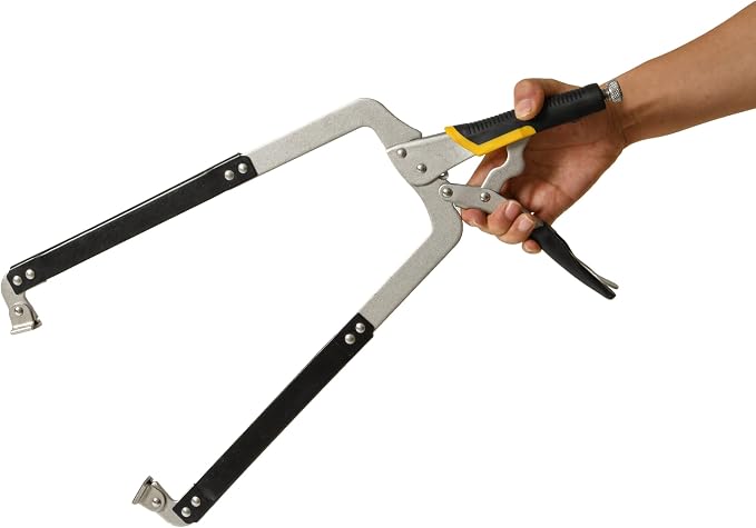 Xiao & Dao Pro Locking C-Clamp with Swivel Pads 22Inch(560mm) for Woodworking,Welding,Repairing,installation,clips mount tools,Etc 1-pack