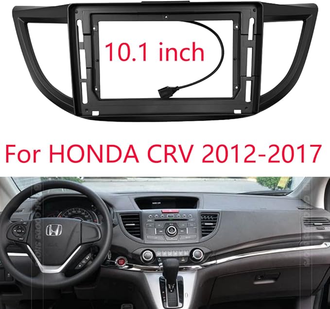 10.1inch 2DIN Installation Dash Kit fits for Honda CRV 2012-2017 Aftermarket Android Car Radio Stereo Mounting Fascia Panel