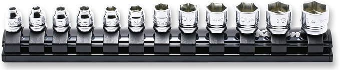 Ko-ken RS2400MZ/12 1/4 Sq. Dr. Socket set 4-14mm 6 point Z-series 12 pieces