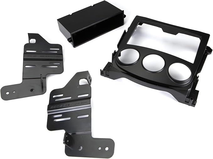Scosche NN1665B Double DIN or Single DIN with Pocket Radio Install Dash Kit Compatible with Select 2009-19 Non-NAV Nissan 370Z - Aftermarket Car Stereo Installation Kit - See Guide Image for Vehicles