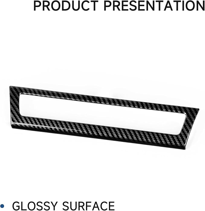 Car ABS Carbon Fiber Center Console USB Panel Sticker Cover Interior Trim Decal for Chevrolet Colorado/GMC Canyon 2023 2024 2025 Accessories
