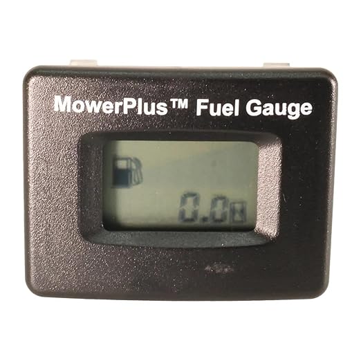 John Deere Original Equipment Rectangular Case Hour Meter Gauge - AUC15402