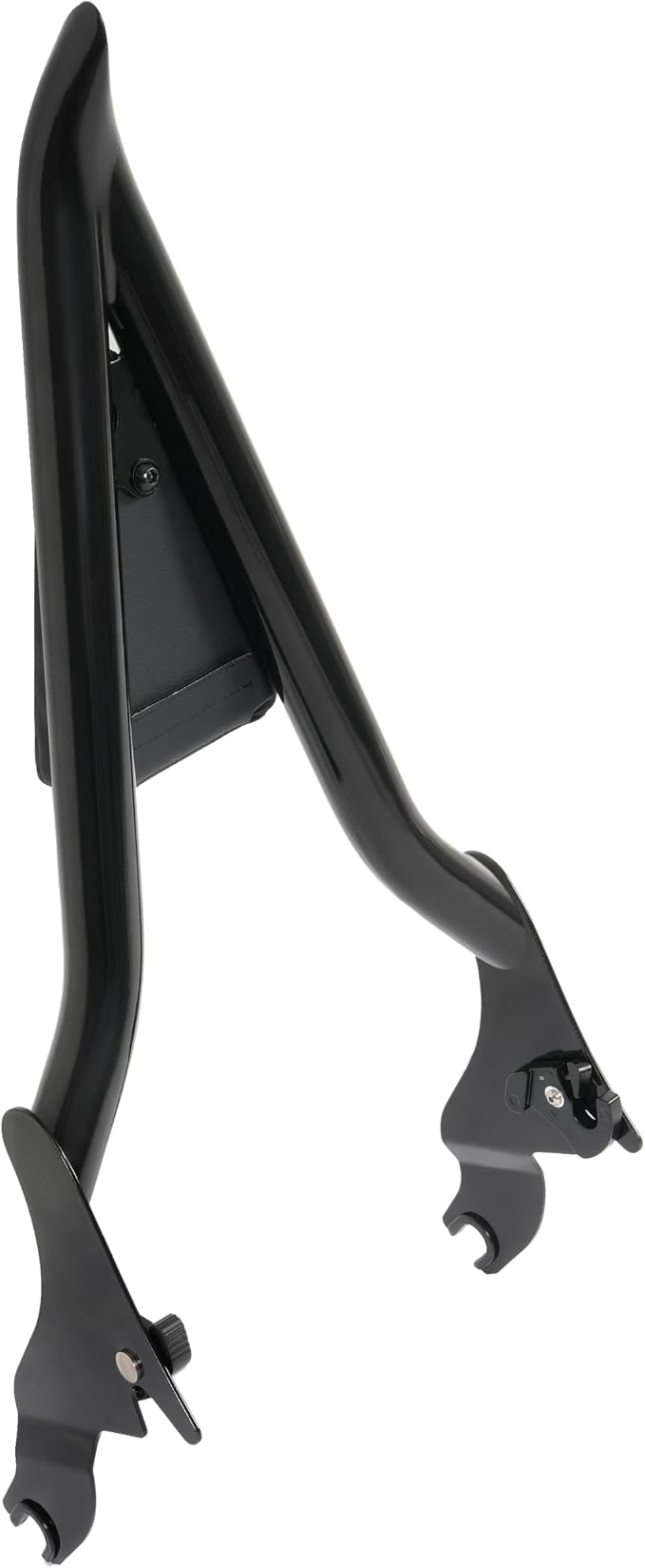 ALMULOO Detachable Motorcycle Backrest Sissy Bar Compatible with 2009-2024 Harley Touring Road King CVO Street Glide Electra Glide Road Glide Ultra Limited, 22" Black