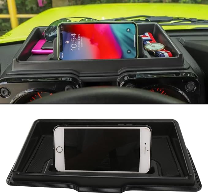 Car Interior Center Console Gear Shift Storage Tray Organizer for Suzuki Jimny 2019 2020 2021 2022 2023 2024 2025 4WD for Manual Transmission