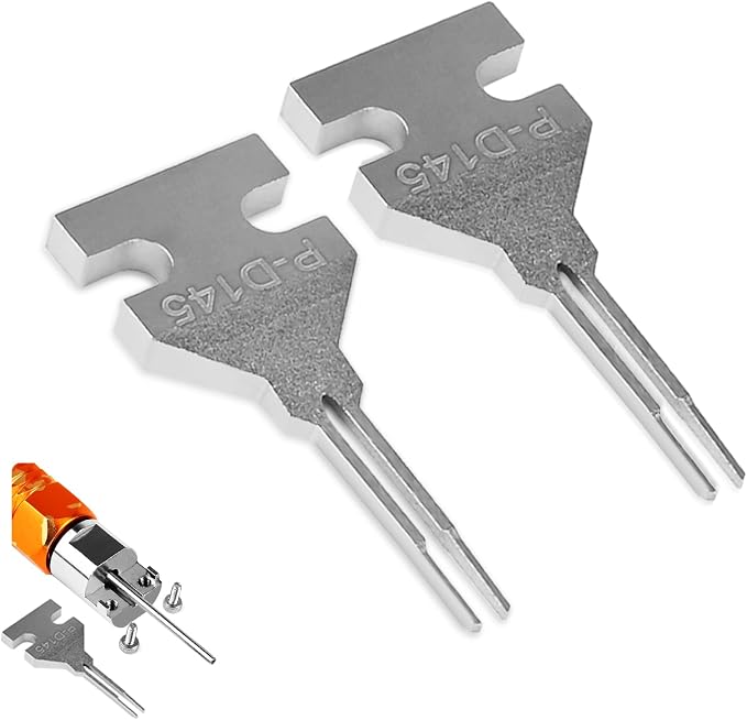 JRready ST5279 2PCS P-D145 Replacement Tips for DAP-D145 Ejector Rod Pin Extractor-Terminal Release Tool Accessories Suit for Molex Micro-Fit 3.0 (MX3.0) Male Terminal,AMP Micro Mate-N-Lok Series