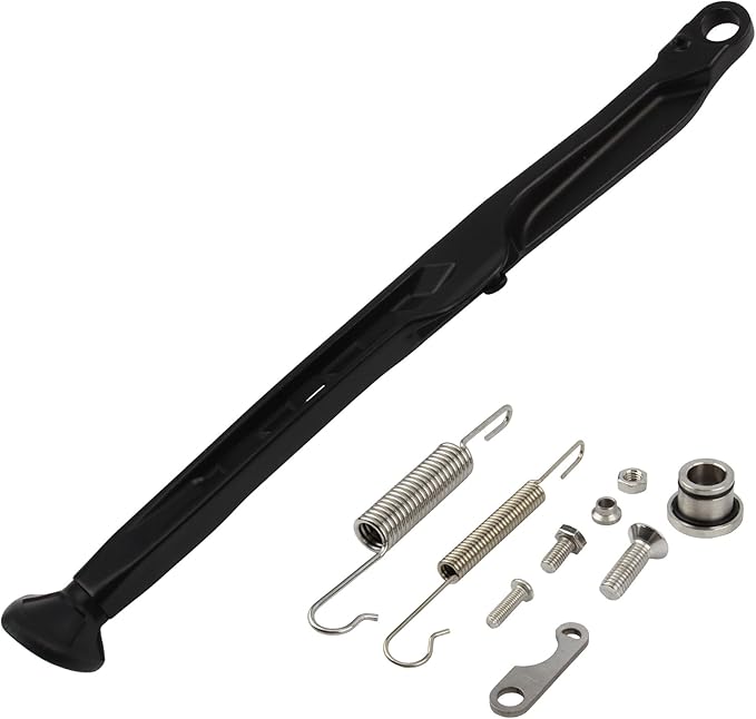 Dirt Bike Parking Side Stand Kickstand Kit,Motorcycle Kickstand Side Stand Springs Support Stand For EXC EXCF XCW XCF-W XC XCF 125 150 250 300 350 450 2023 2024(Black)