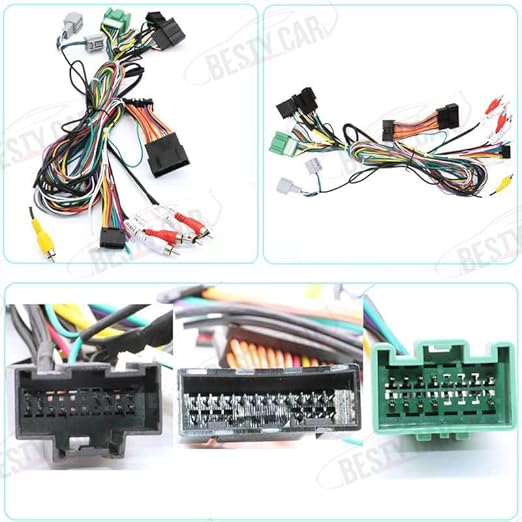 16pin Car Stereo Radio Power Retrofit Wiring Harness Cable Adapter fits for Chevrolet Silverado Trailblazer Colorado