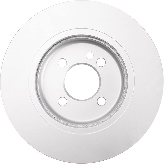TRQ Front Brake Rotor Set G Coated Vented Compatible with 2002-2006 Mini Cooper