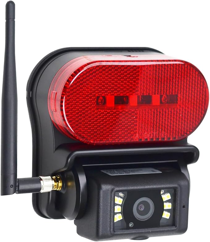 Haloview BTC125W Wireless RV Rearview FHD 1080P Camera with Marker Light for BT7/BT6/BT7 TPMS Monitor System