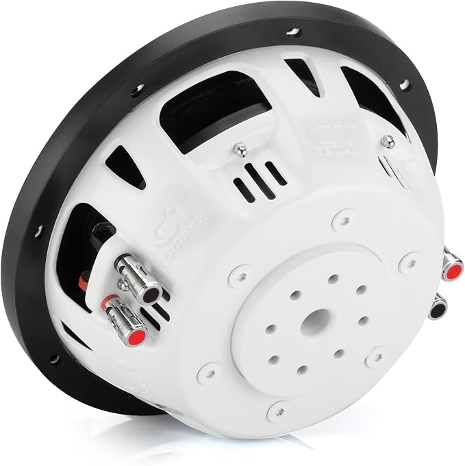 CT Sounds Hydro 8” Dual 2-Ohm 600-Watt Shallow Mount Car Subwoofer