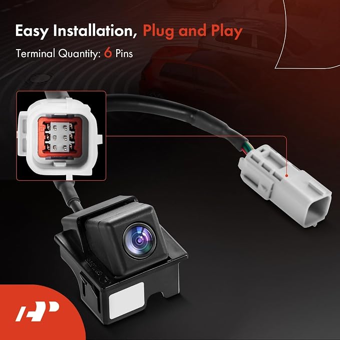 A-Premium Rear View Backup Camera Compatible with Chevrolet | Parking Camera for 2016-2022 Spark