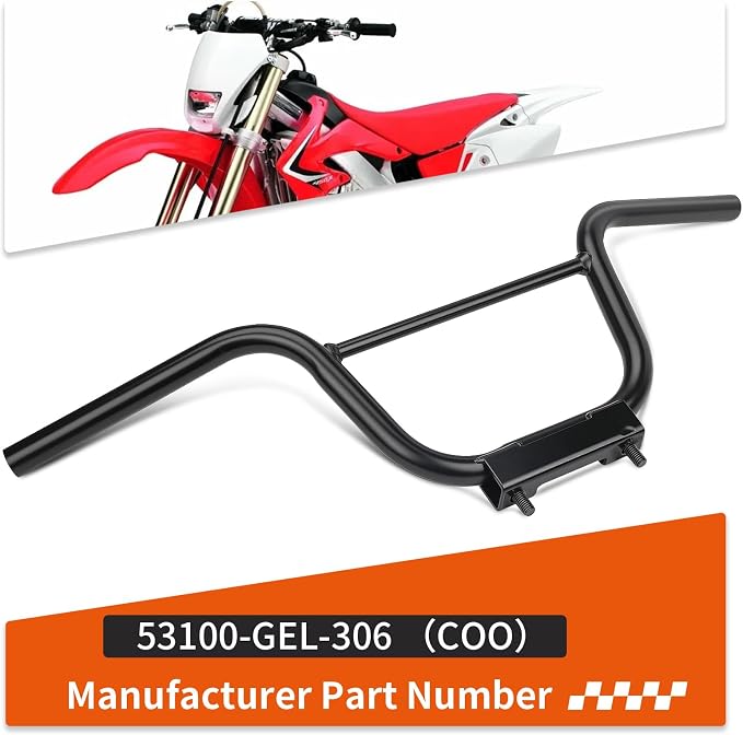 Heavy Duty Handlebar for Honda CRF50F 2013-2024（Only COO Edition）53100-GEL-306